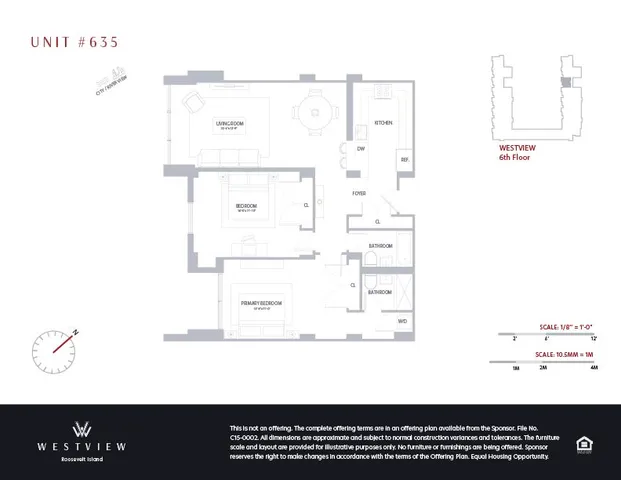 $1,100,000 | 625 Main Street, Unit 635 | Roosevelt Island