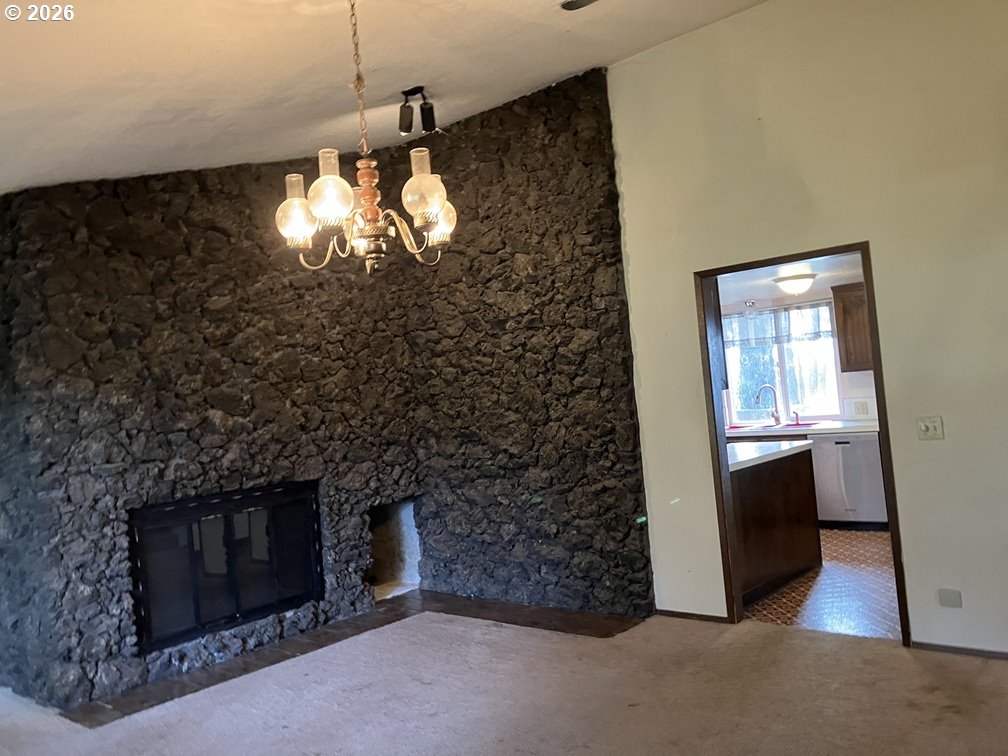 4210 Northeast Breyman Orchards Road Dayton, OR 97114 - Photo 14 of 48 a bathroom with a sink and a mirror