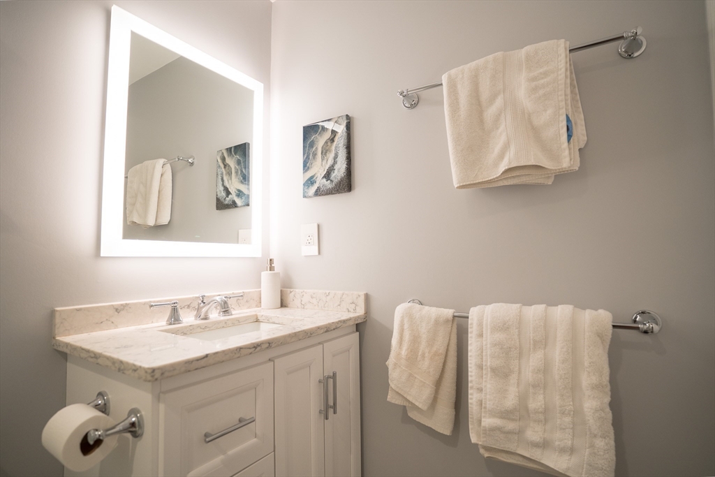 352 West 3rd Street, Unit 9 Boston, MA 02127 - Photo 11 of 18 a bathroom with a sink and mirror