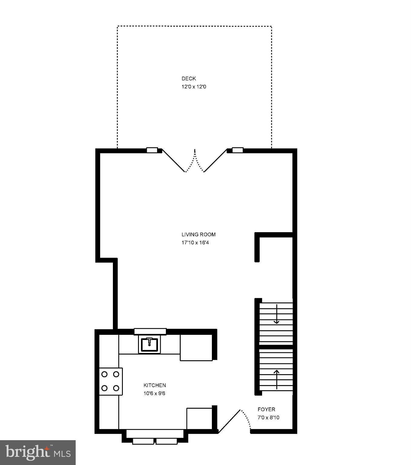 7937 Forest Path Way Springfield, VA 22153 - Photo 26 of 28 Floor Plan Main Level