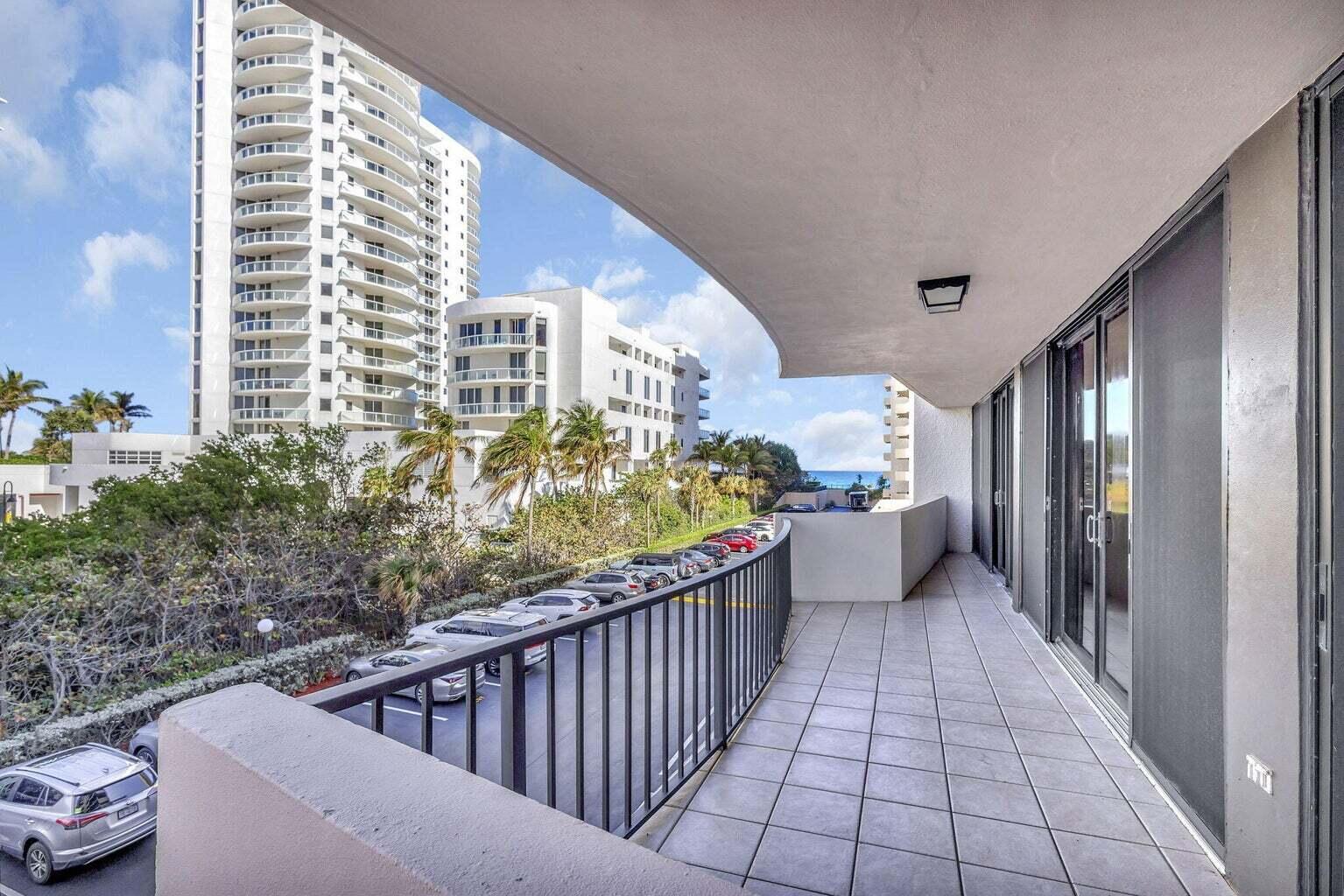 4200 North Ocean Drive, Unit 2201 Singer Island, FL 33404 - Photo 21 of 65 a view of balcony with furniture