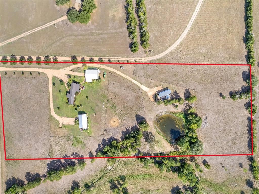 3643 Noak Road Round Top, TX 78954 - Photo 32 of 32 Overview of the property shows plenty of room to build and add on.