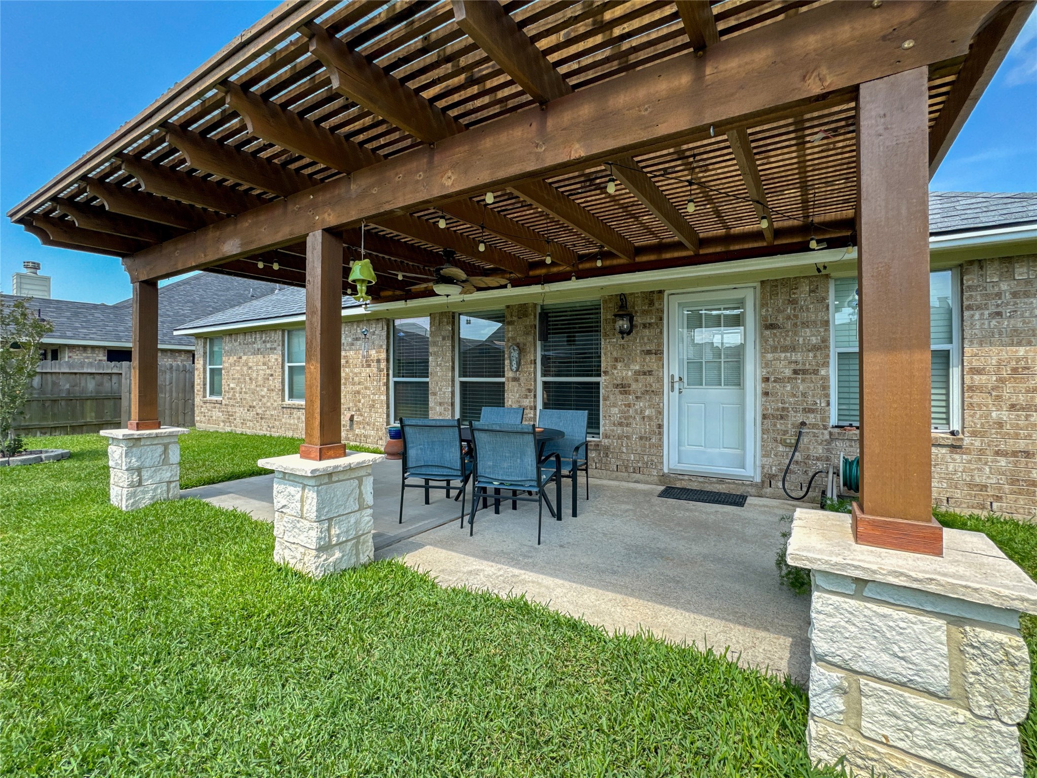14 Palmdale Lane Manvel, TX 77578 - Photo 31 of 35 Enjoy family birthdays or bbq outings