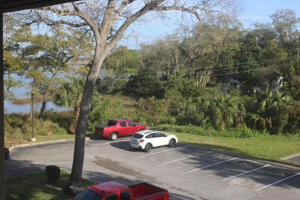 a car parked on the side of the road