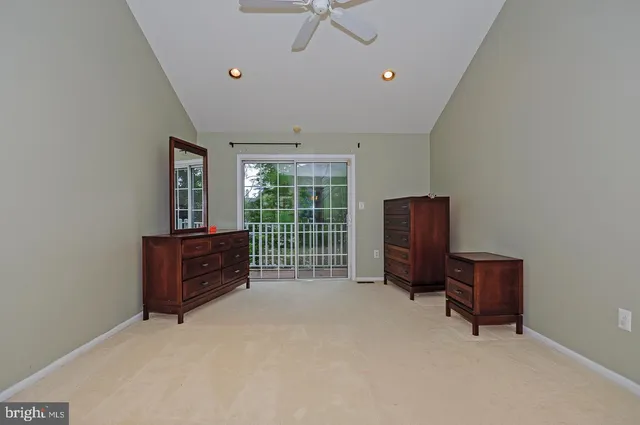 a room with furniture and windows