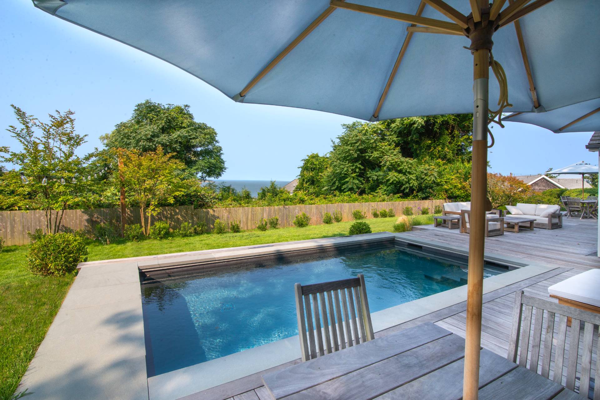 58 Fleming Road Montauk, NY 11954 - Photo 23 of 35 a view of a balcony with yard