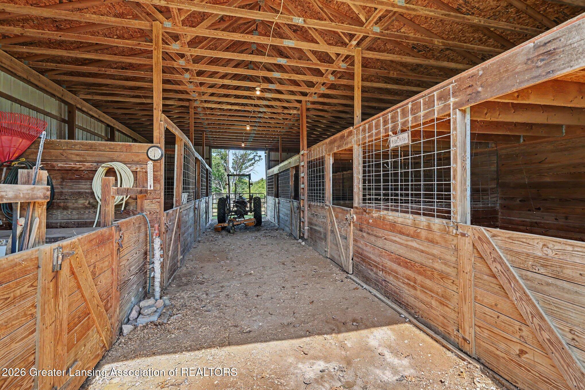 4270 Trumble Road Jackson, MI 49201 - Photo 5 of 31 Inside of Barn