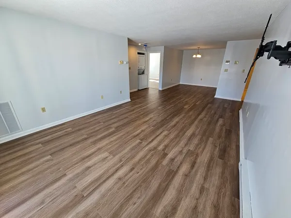 wooden floor in an empty room