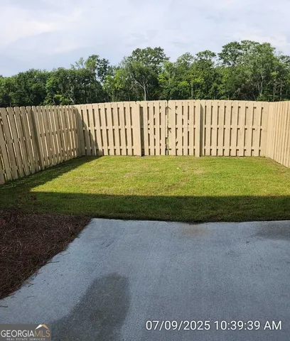 a view of a green field