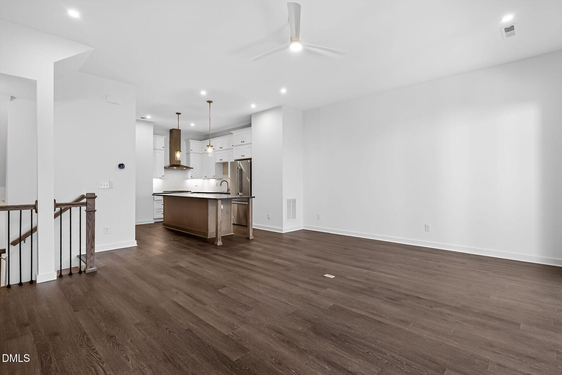 1521 1/2 Sunrise Avenue Raleigh, NC 27608 - Photo 14 of 37 a view of kitchen with wooden floor and electronic appliances
