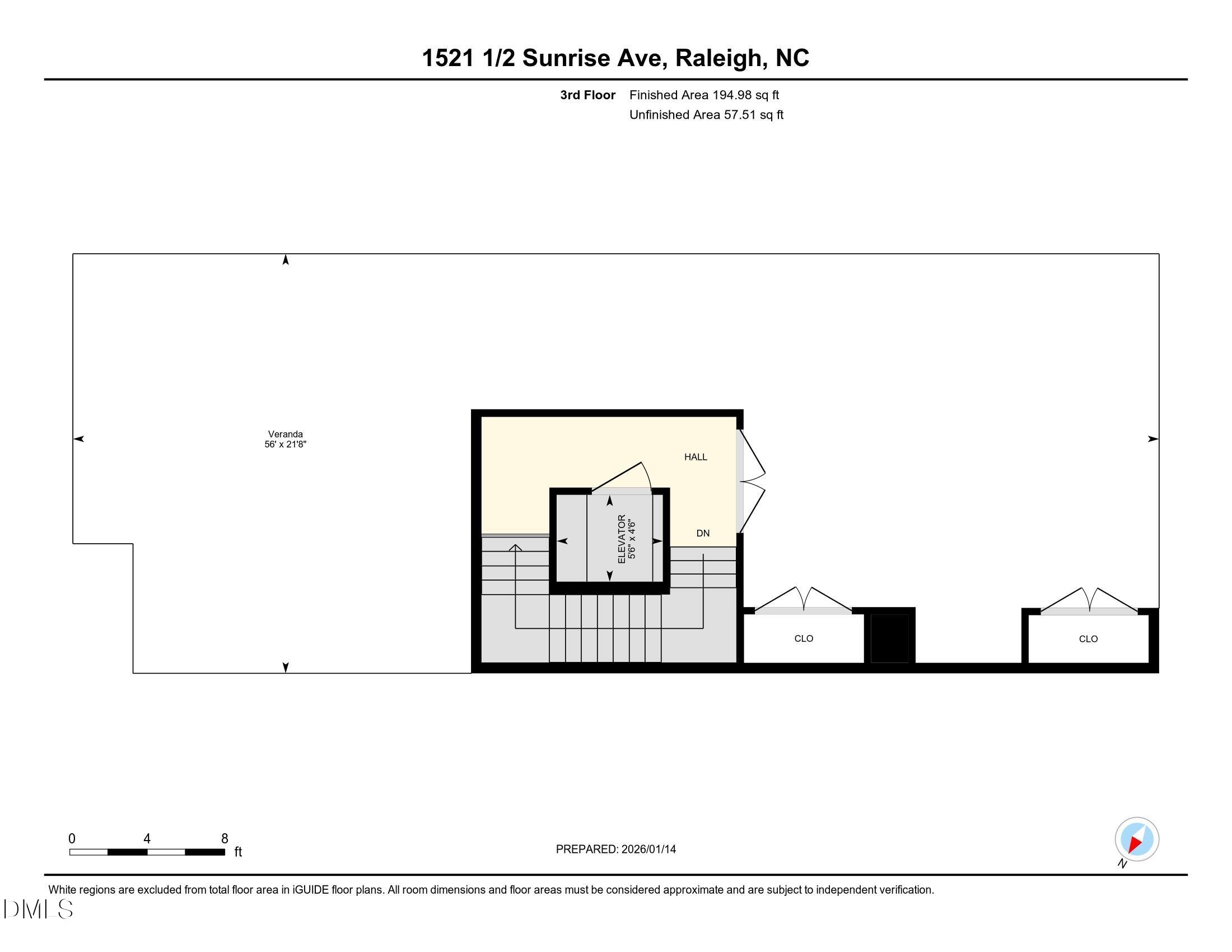 1521 1/2 Sunrise Avenue Raleigh, NC 27608 - Photo 37 of 37 a picture of a room with a large white and white grass