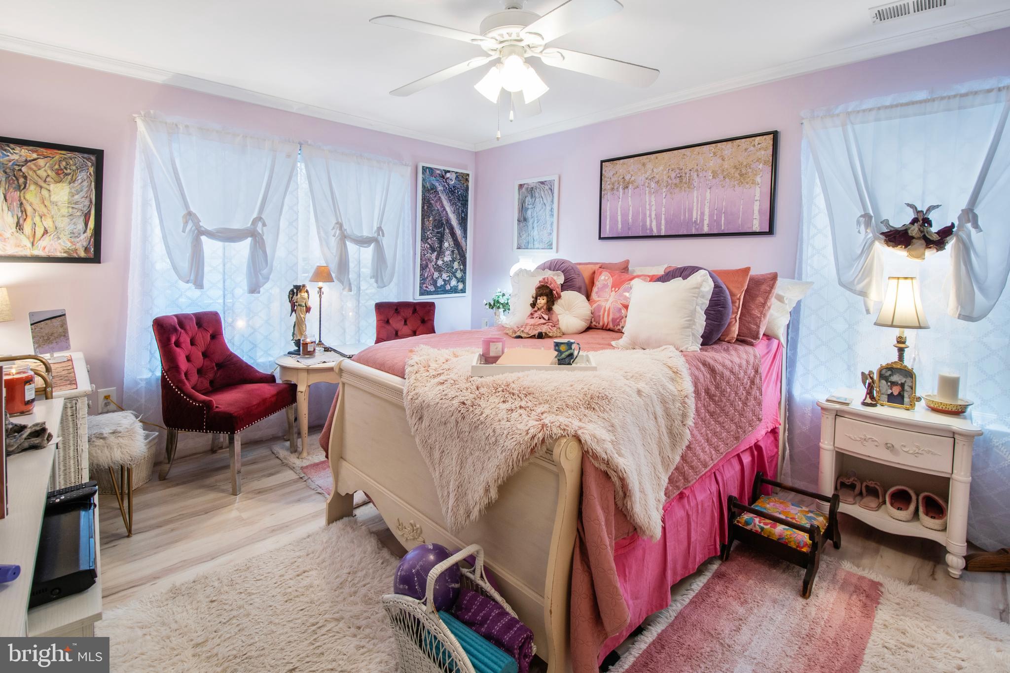 511 Mowat Circle Hamilton, NJ 08690 - Photo 21 of 46 a bed room with a bed and a chair