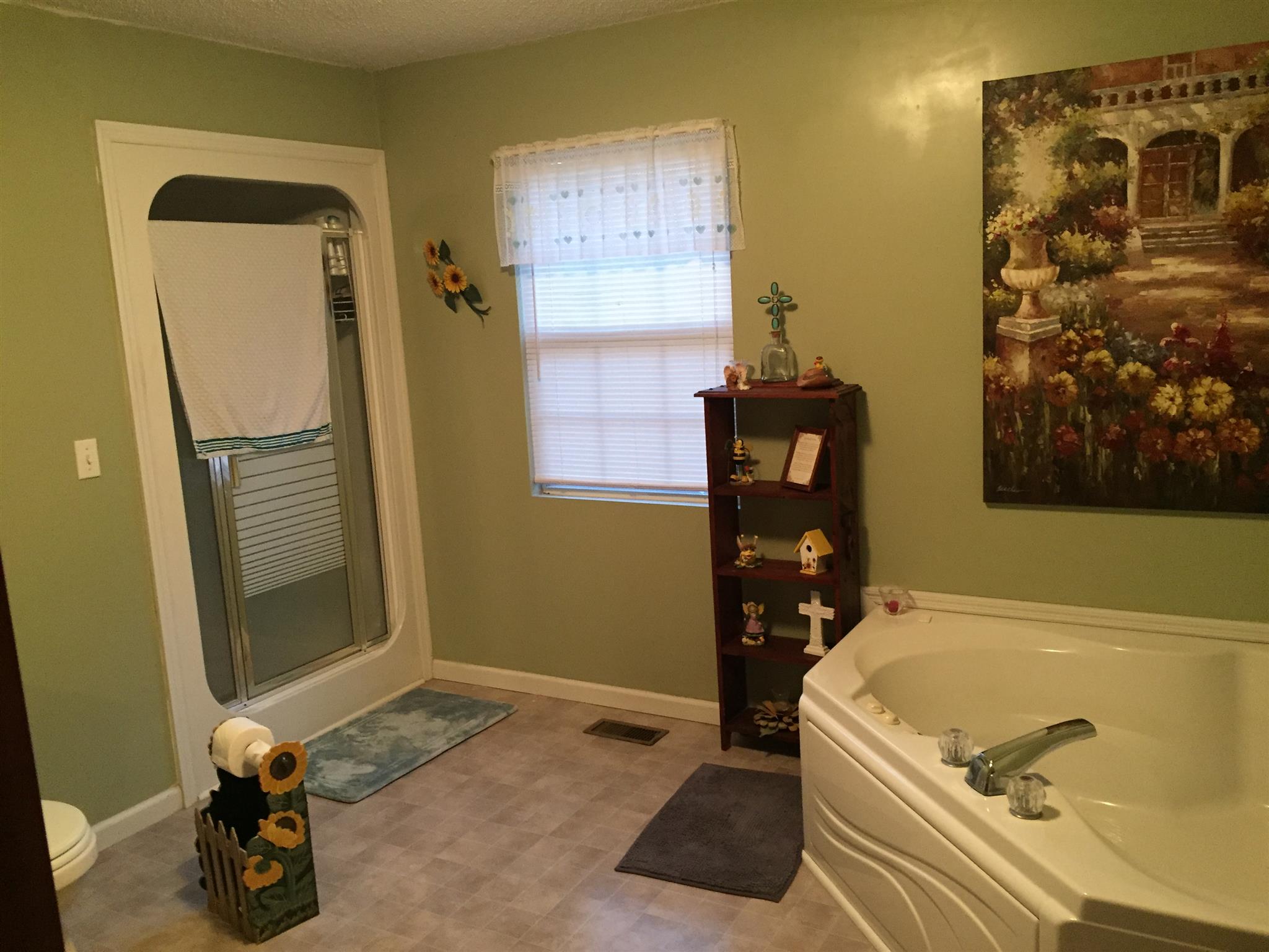 1990 Nancy Green Ridge Road Prospect, TN 38477 - Photo 13 of 28 The master bath has whirlpool tub and separate shower and plenty