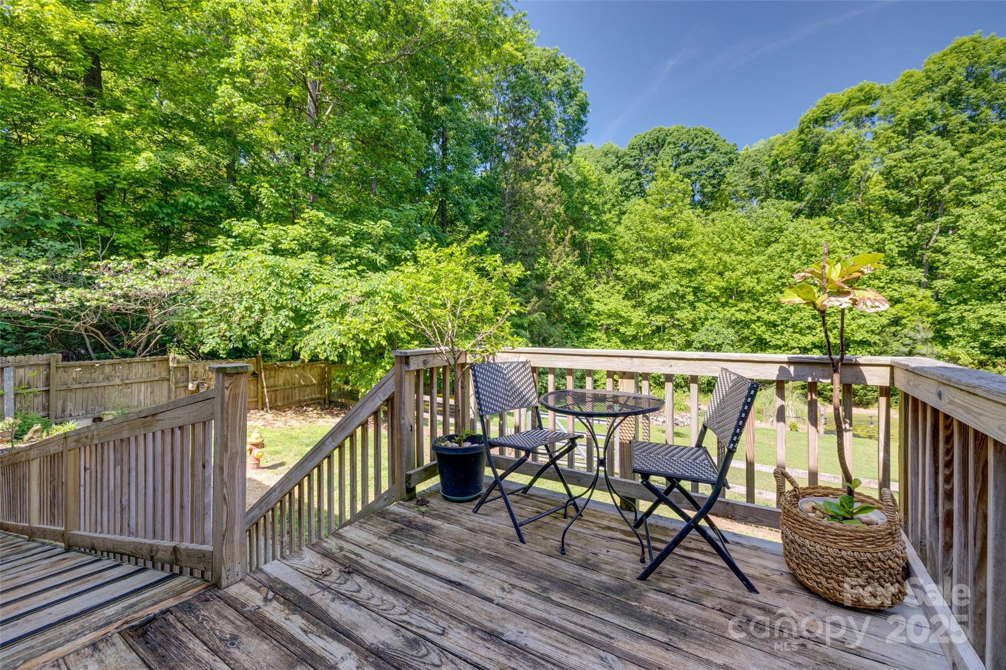 3243 Farmcrest Court Fort Mill, SC 29708 - Photo 30 of 45 a view of a wooden deck with chairs