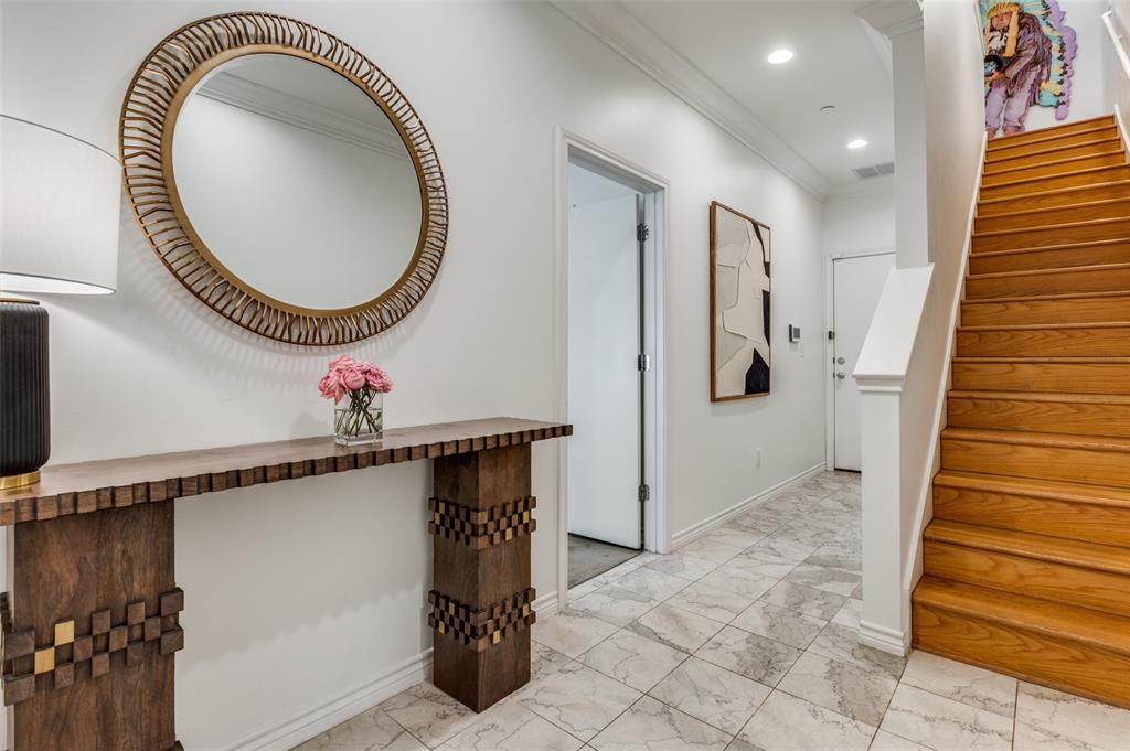 4223 Buena Vista Street, Unit 1 Dallas, TX 75205 - Photo 17 of 22 a front view of a house with entryway