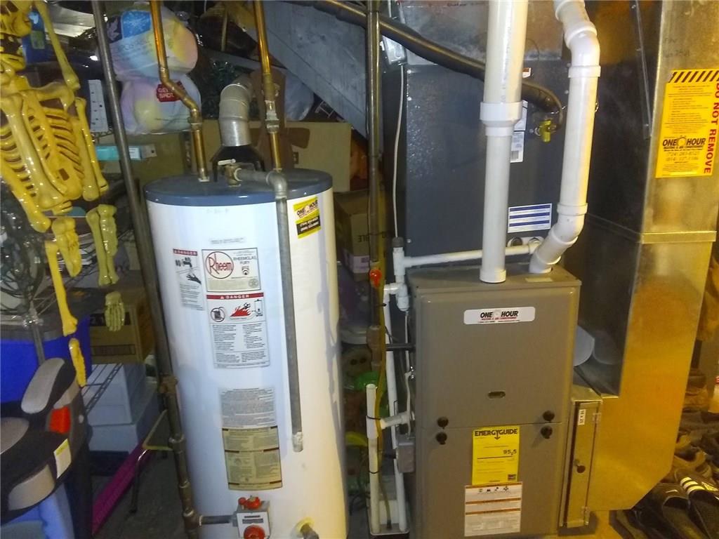 808 North Liberty Road Grove City, PA 16127 - Photo 16 of 17 FURNACE AND HOT WATER TANK