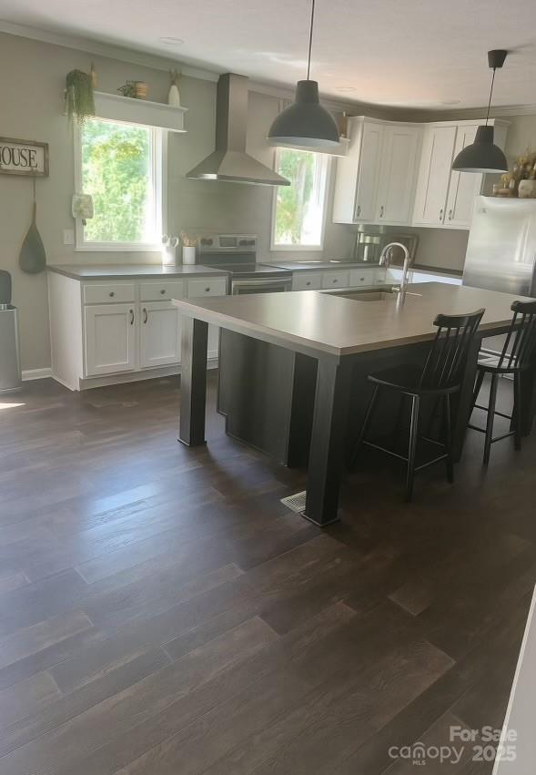 1799 Quail Hollow Road Sharon, SC 29742 - Photo 5 of 7 a kitchen with kitchen island granite countertop a sink window and cabinets