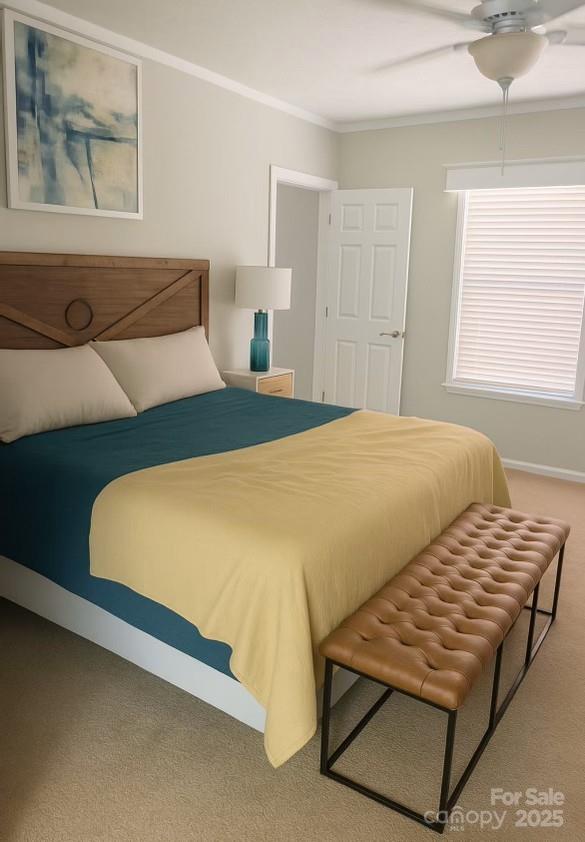 1799 Quail Hollow Road Sharon, SC 29742 - Photo 7 of 7 a bedroom with a bed and window