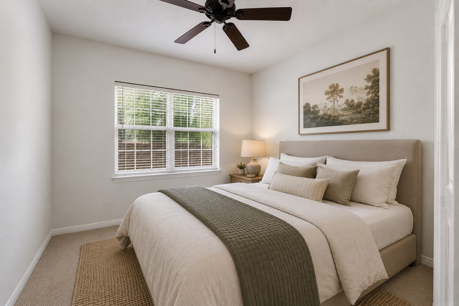 92 Tupelo Lane Conroe, TX 77304 - Photo 17 of 21 a bedroom with a large bed and a window
