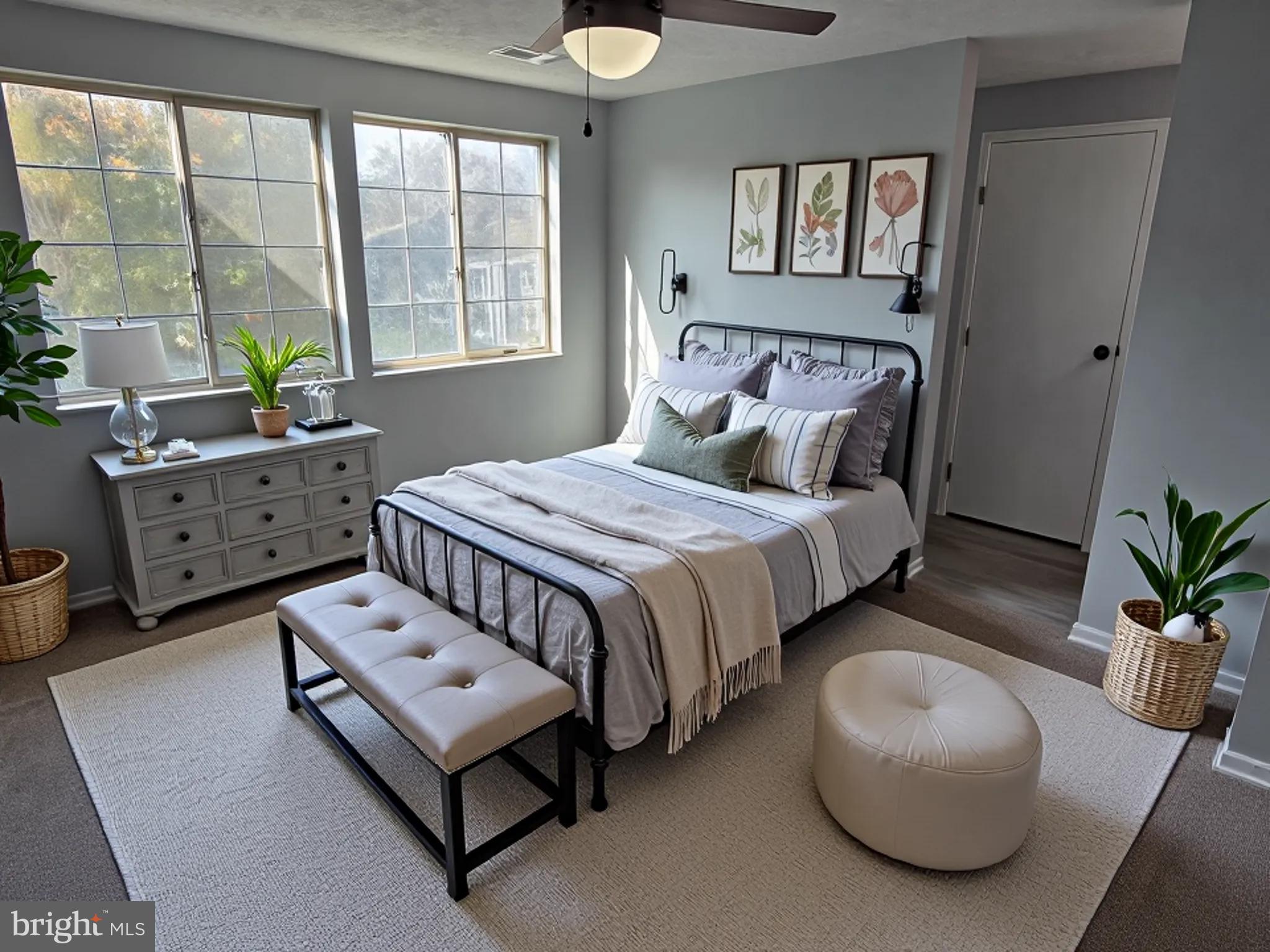 17923 Ashton Club Way Ashton, MD 20861 - Photo 10 of 21 a bedroom with a bed and a couch