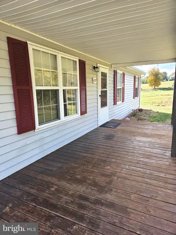 a view of ocean from a balcony
