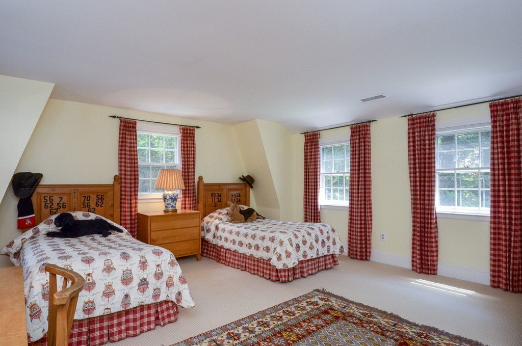 129 Overbrook Road Longmeadow, MA 01106 - Photo 22 of 30 a bedroom with two beds and large window