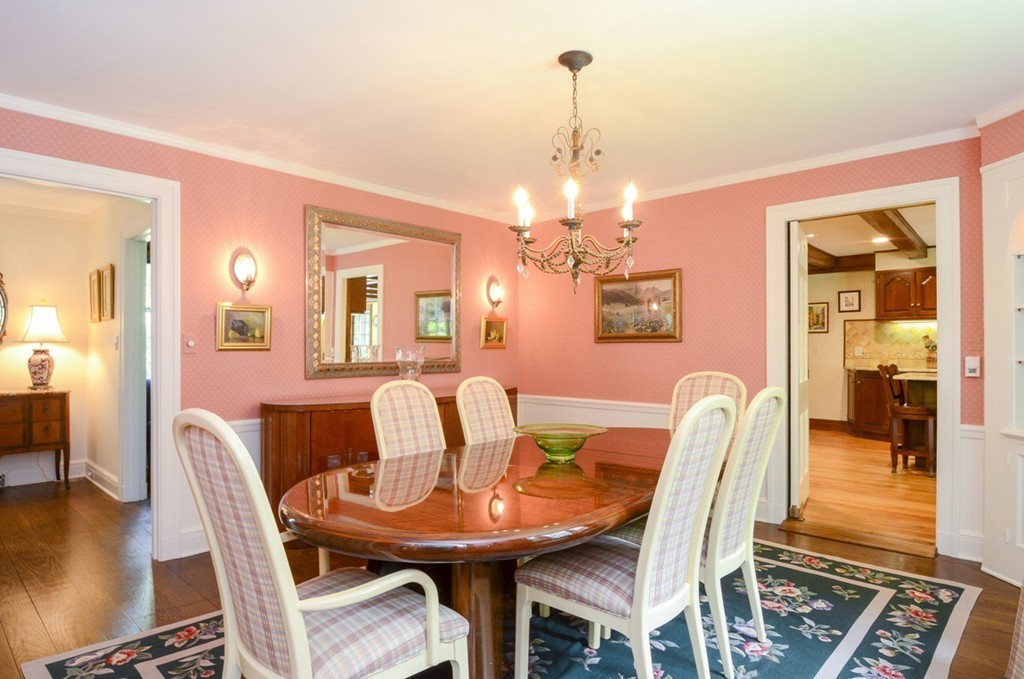 129 Overbrook Road Longmeadow, MA 01106 - Photo 8 of 30 a view of a dining room with furniture and wooden floor