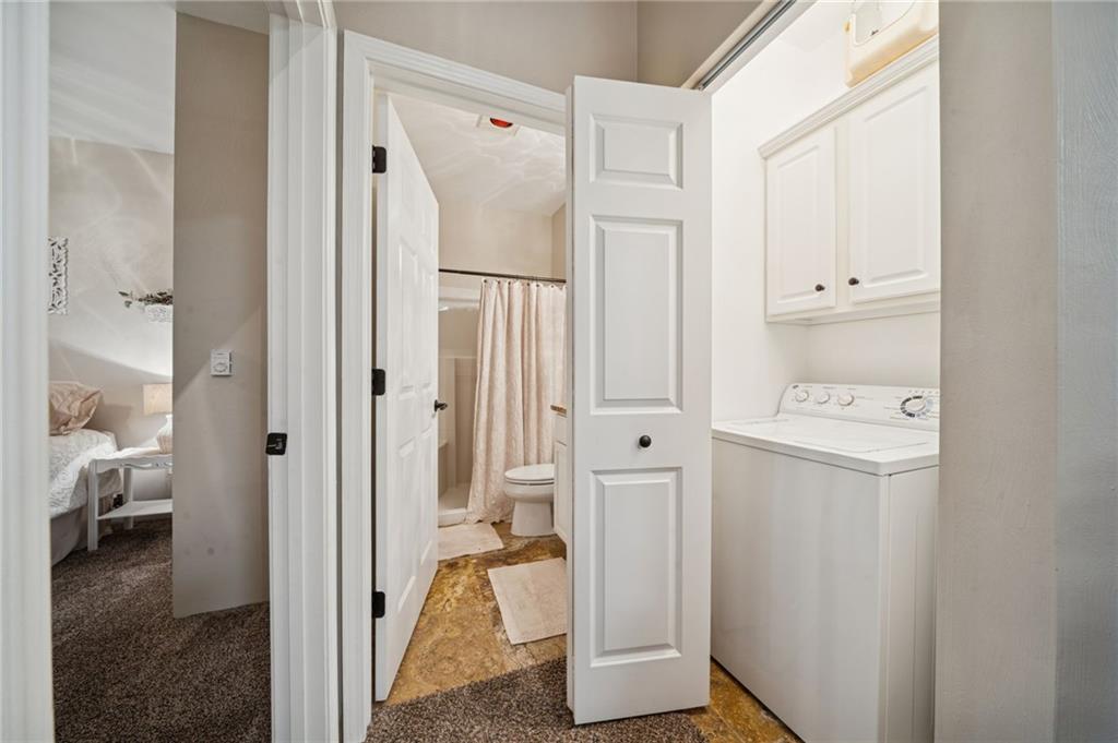 5023 Summit View Court Hidden Valley, PA 15502 - Photo 19 of 41 a view of a hallway with closet and wooden floor
