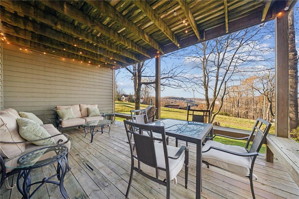 5023 Summit View Court Hidden Valley, PA 15502 - Photo 23 of 41 a view of a chairs and table in the balcony