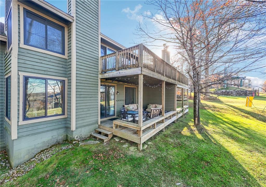 5023 Summit View Court Hidden Valley, PA 15502 - Photo 26 of 41 a view of a house with a yard and sitting area