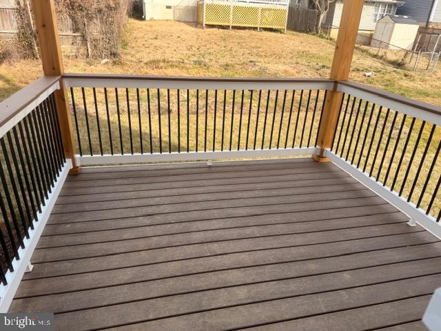 4008 4th Street North Beach, MD 20714 - Photo 9 of 23 Deck off kitchen