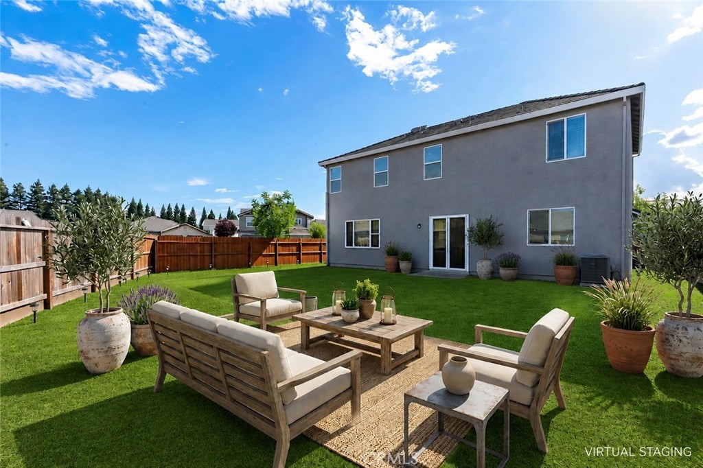 3588 Sunstone Court Merced, CA 95340 - Photo 42 of 43 backyard virtually staged