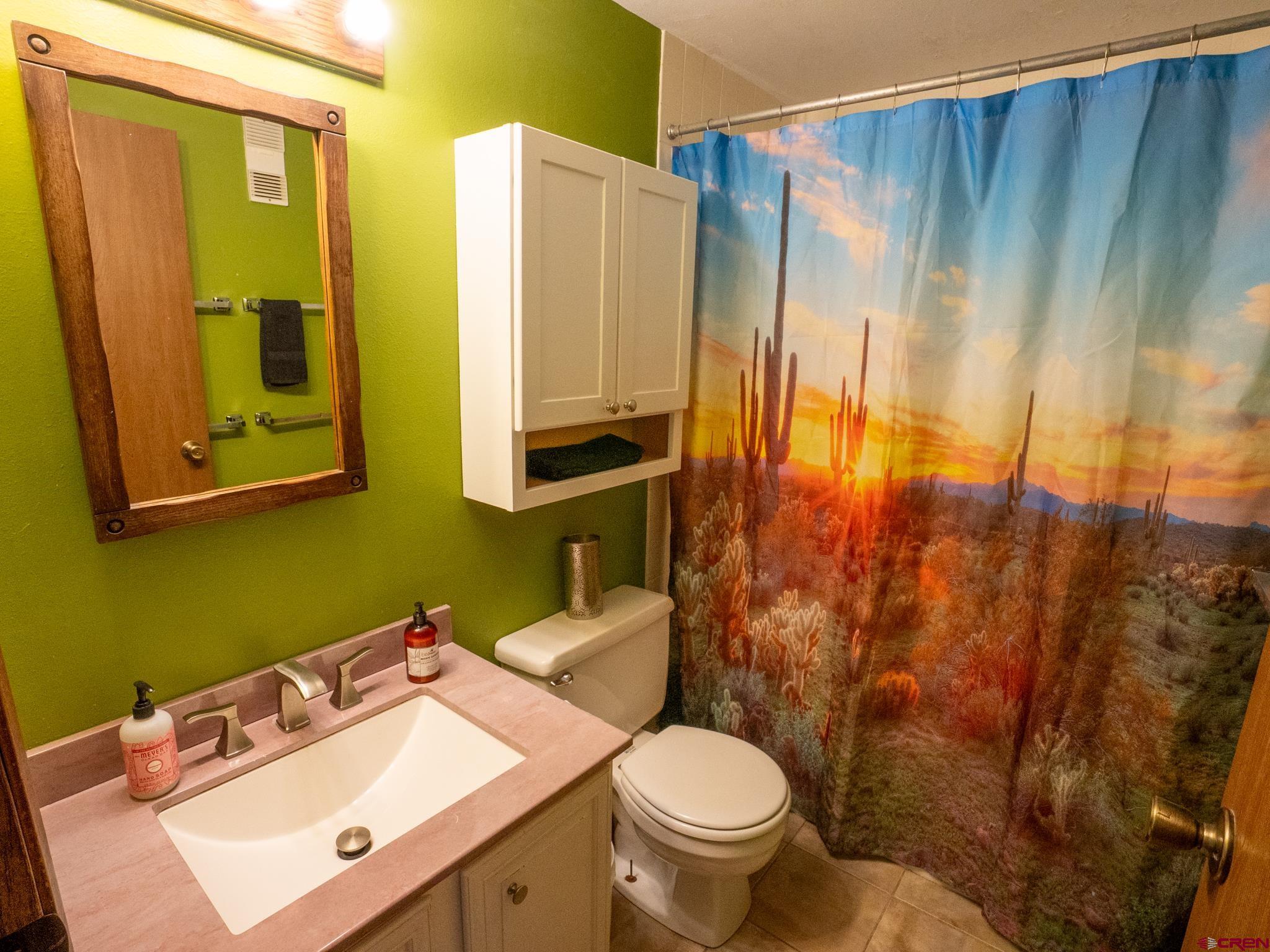 701 Gothic Road, Unit 338 Crested Butte, CO 81225 - Photo 25 of 42 a bathroom with a sink toilet and shower