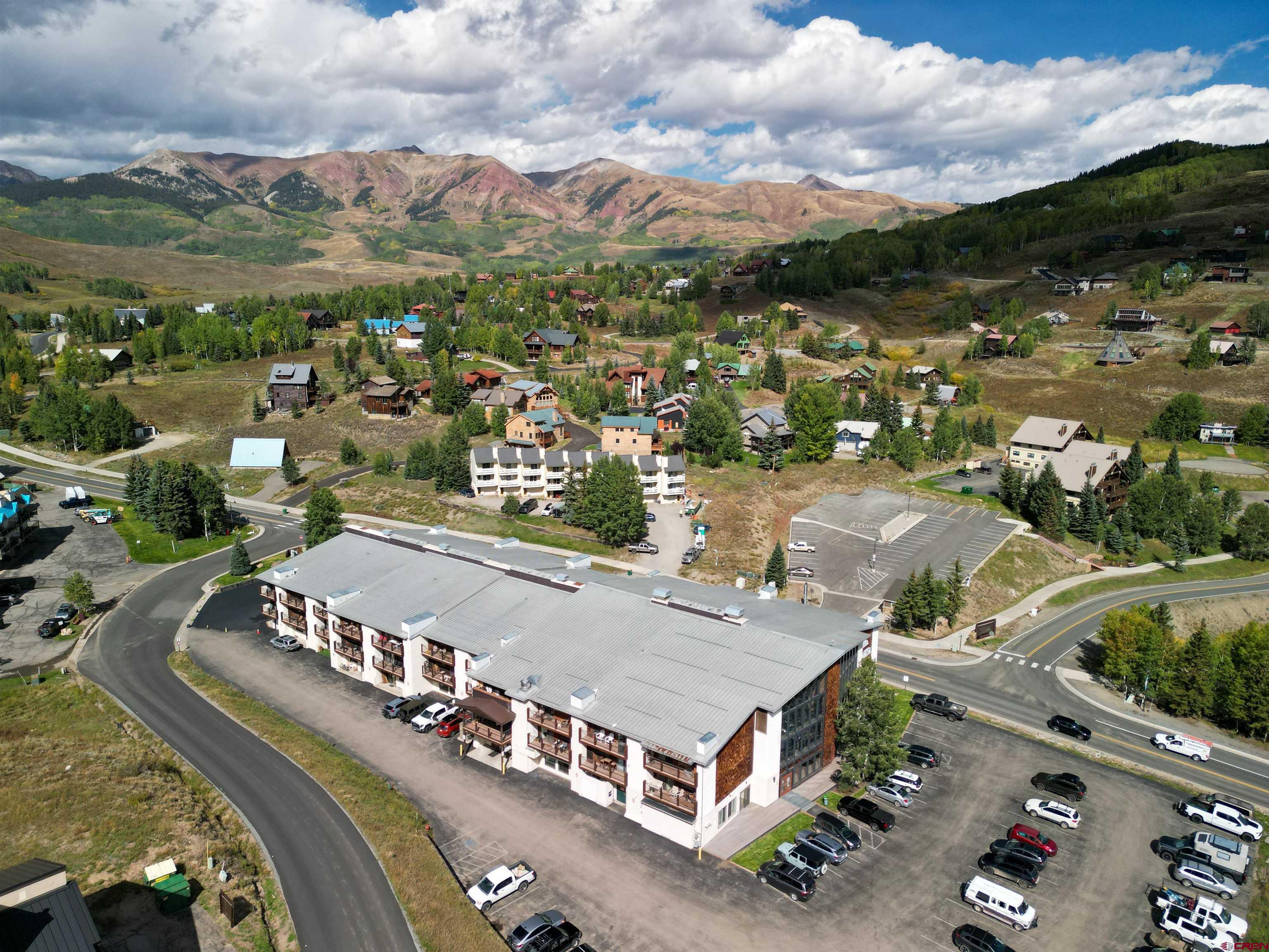 701 Gothic Road, Unit 338 Crested Butte, CO 81225 - Photo 41 of 42 an aerial view of a city