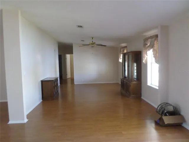 a view of a livingroom with a staircase