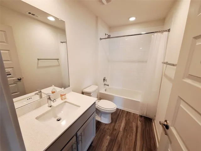 a view of swimming pool with a yard