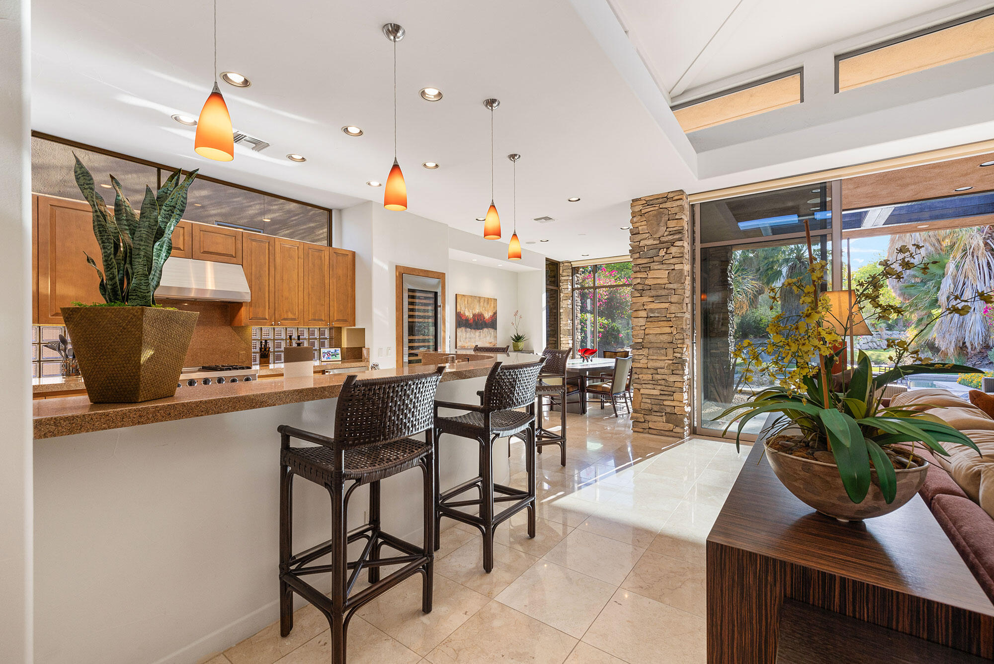 1134 Lake Vista Palm Desert, CA 92260 - Photo 4 of 14 a dining room with furniture and window