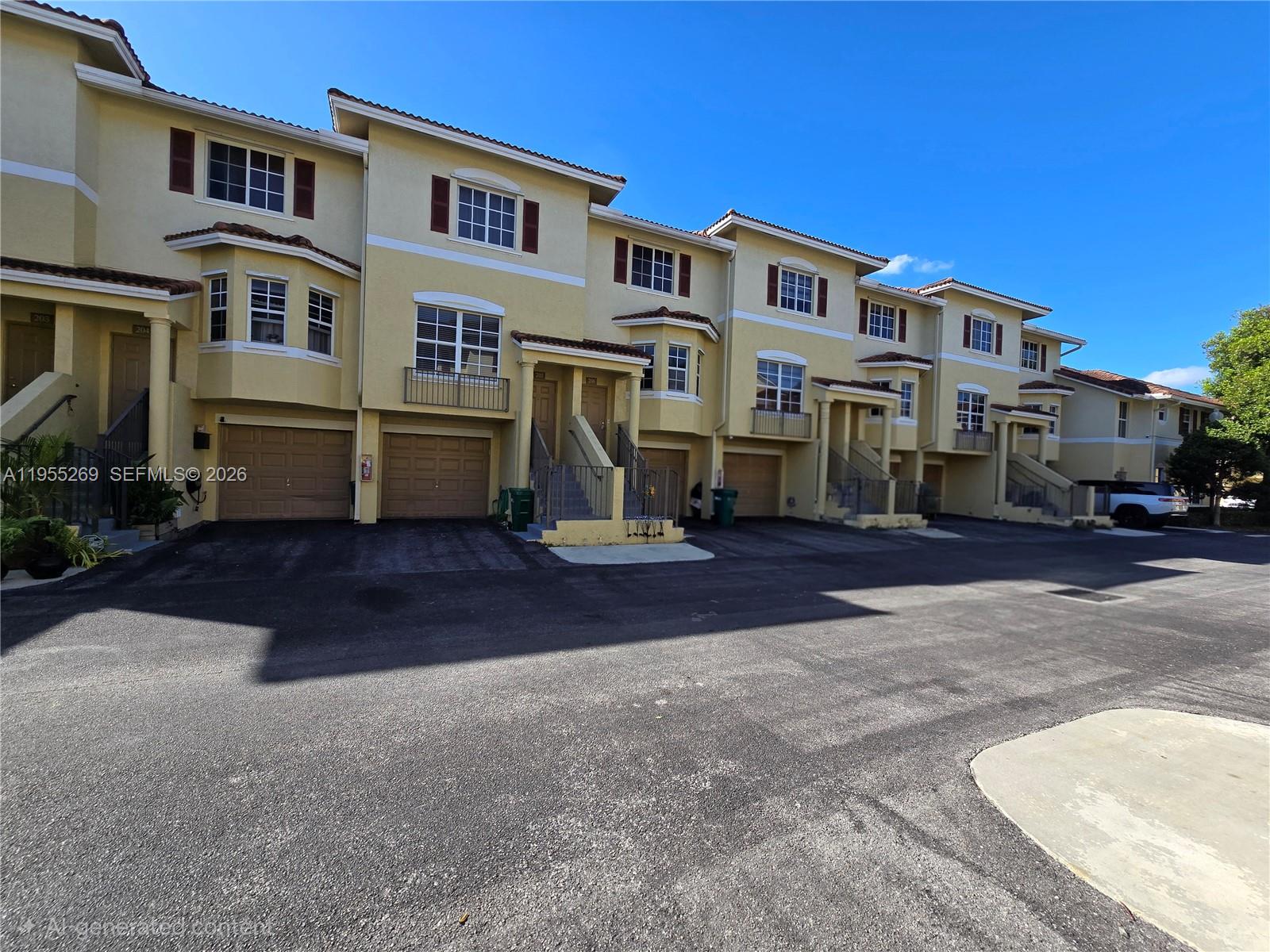 738 Northeast 90th Street, Unit 207 Miami, FL 33138 - Photo 1 of 19 a street view along with residential houses
