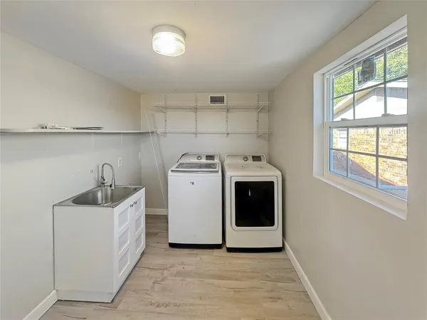 a room with furniture and window
