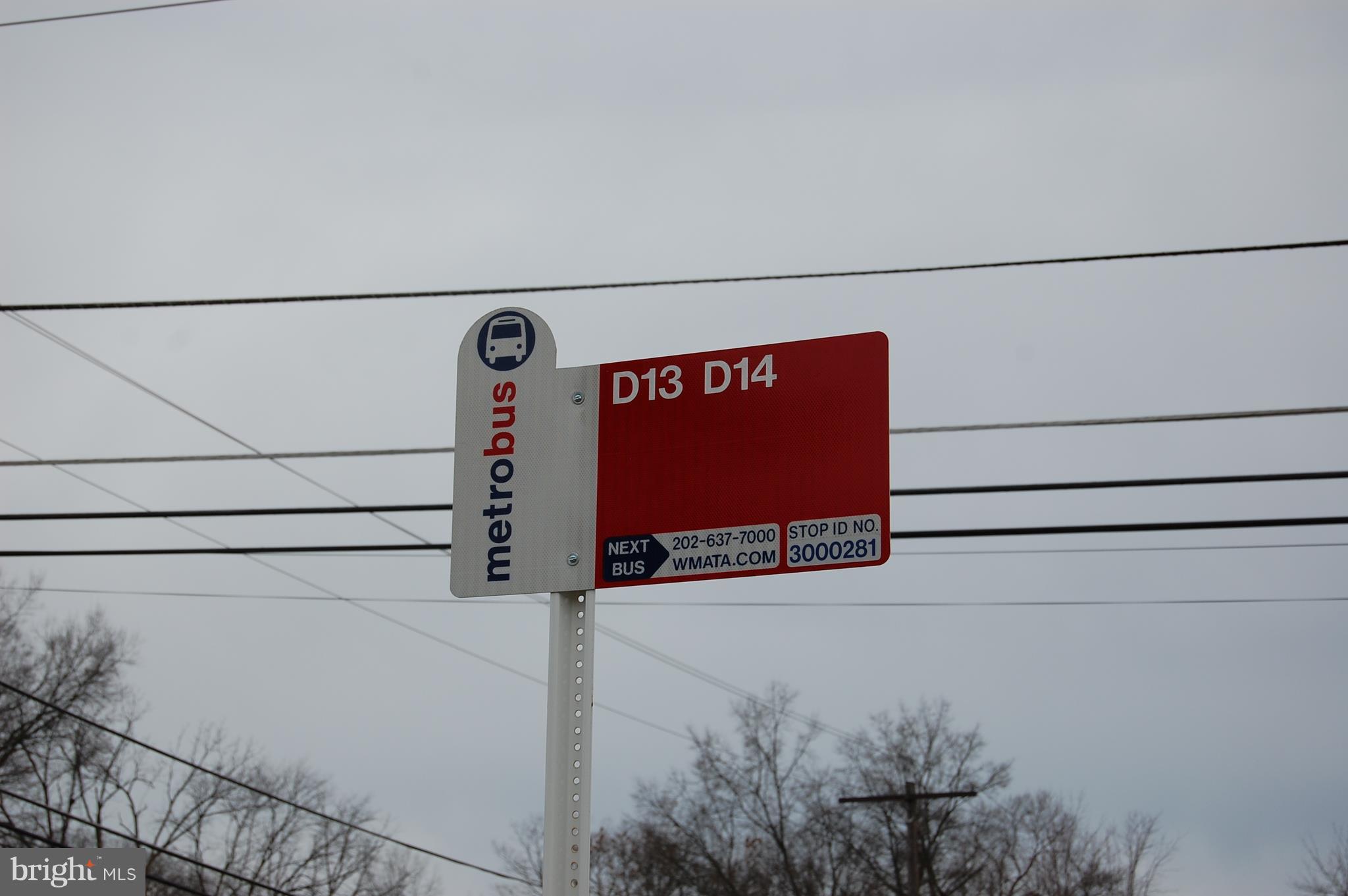 912 Lindsay Road Oxon Hill, MD 20745 - Photo 26 of 27 Metro Stop in front of home