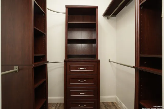 a view of closet