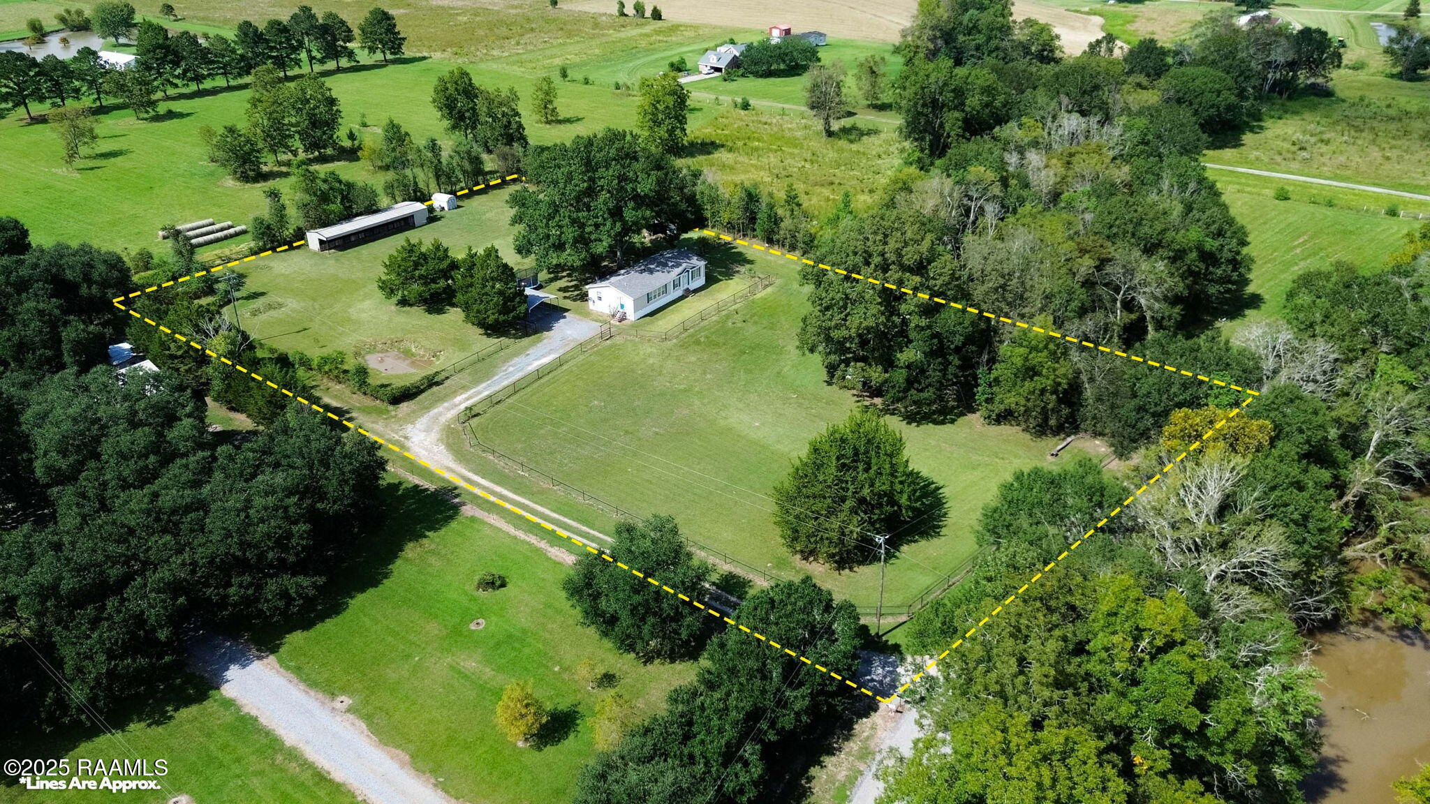 426 Cypress Road Arnaudville, LA 70512 - Photo 2 of 23 Overhead View