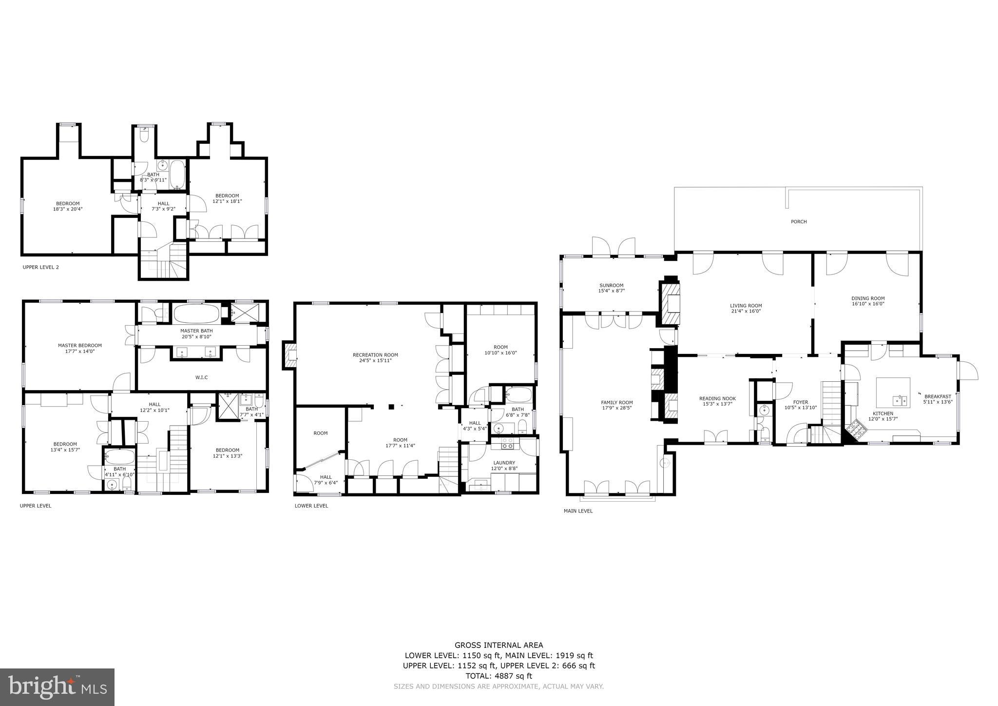 3823 Fordham Road Northwest Washington, DC 20016 - Photo 25 of 25 Floor Plans