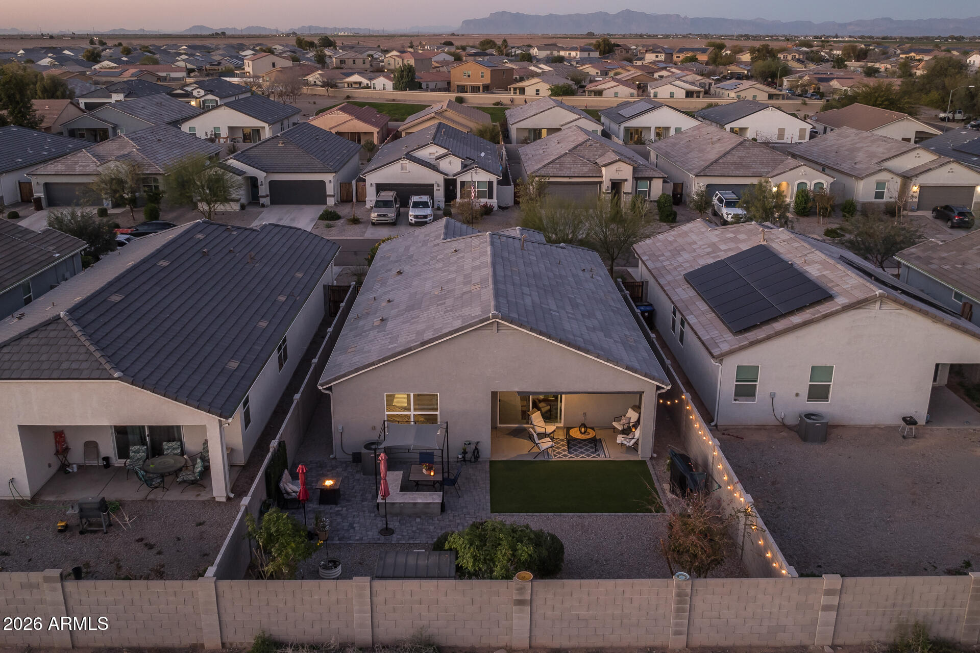 9573 Cotton Road Florence, AZ 85132 - Photo 24 of 46 an aerial view of a house