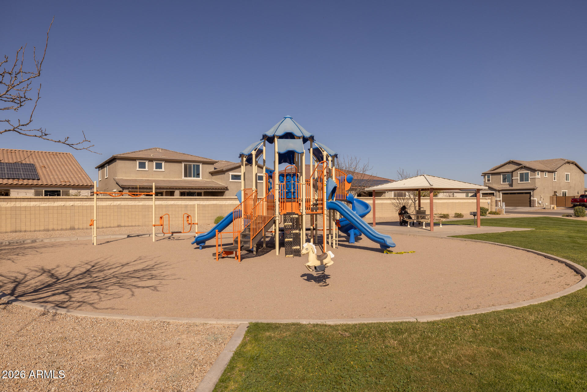 9573 Cotton Road Florence, AZ 85132 - Photo 44 of 46 a view of a house with a park