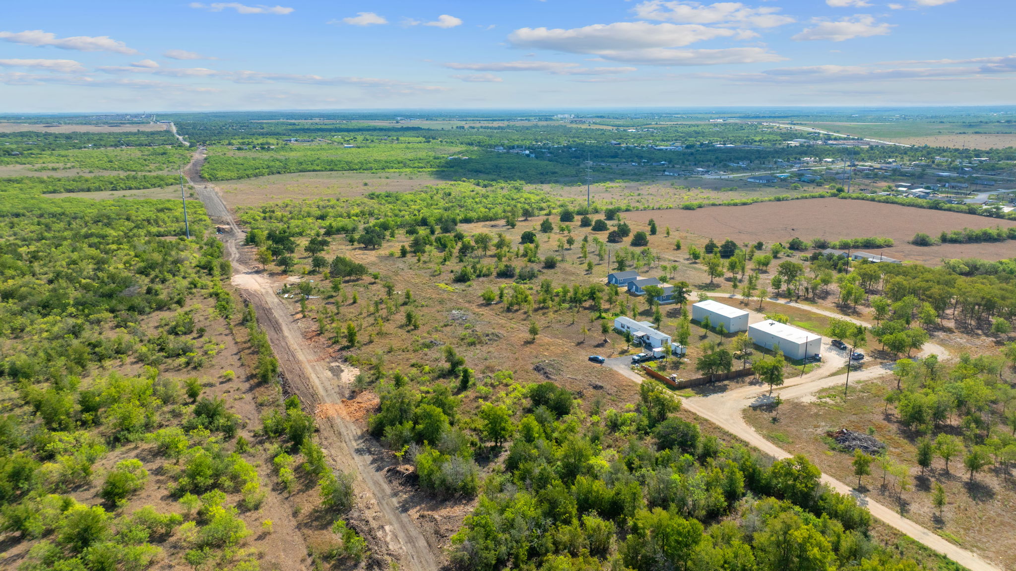 1087 Schubert Lane, Unit B Kyle, TX 78640 - Photo 5 of 19 Aerial view of sparsely populated area