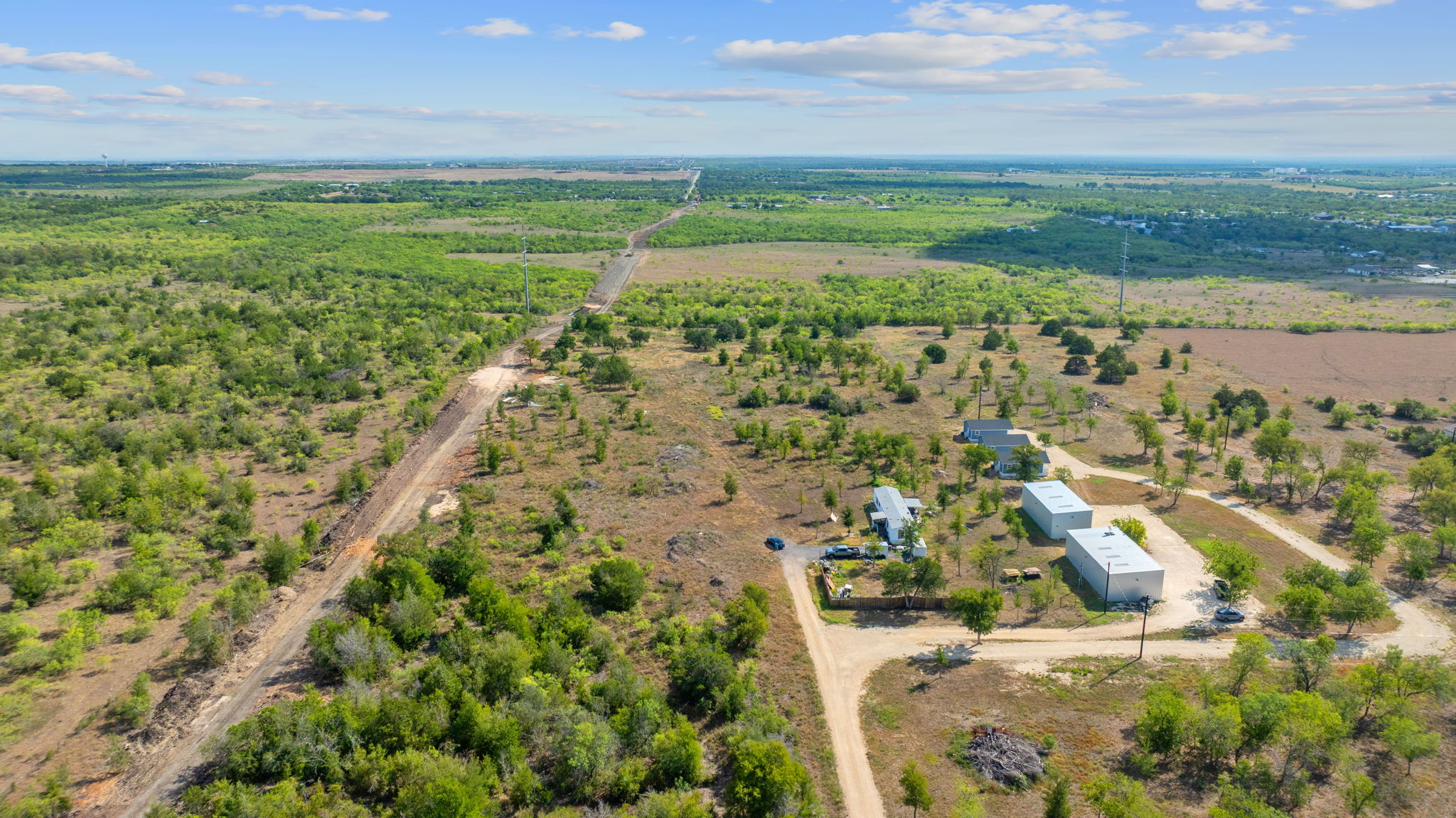 1087 Schubert Lane, Unit B Kyle, TX 78640 - Photo 6 of 19 Aerial view of sparsely populated area