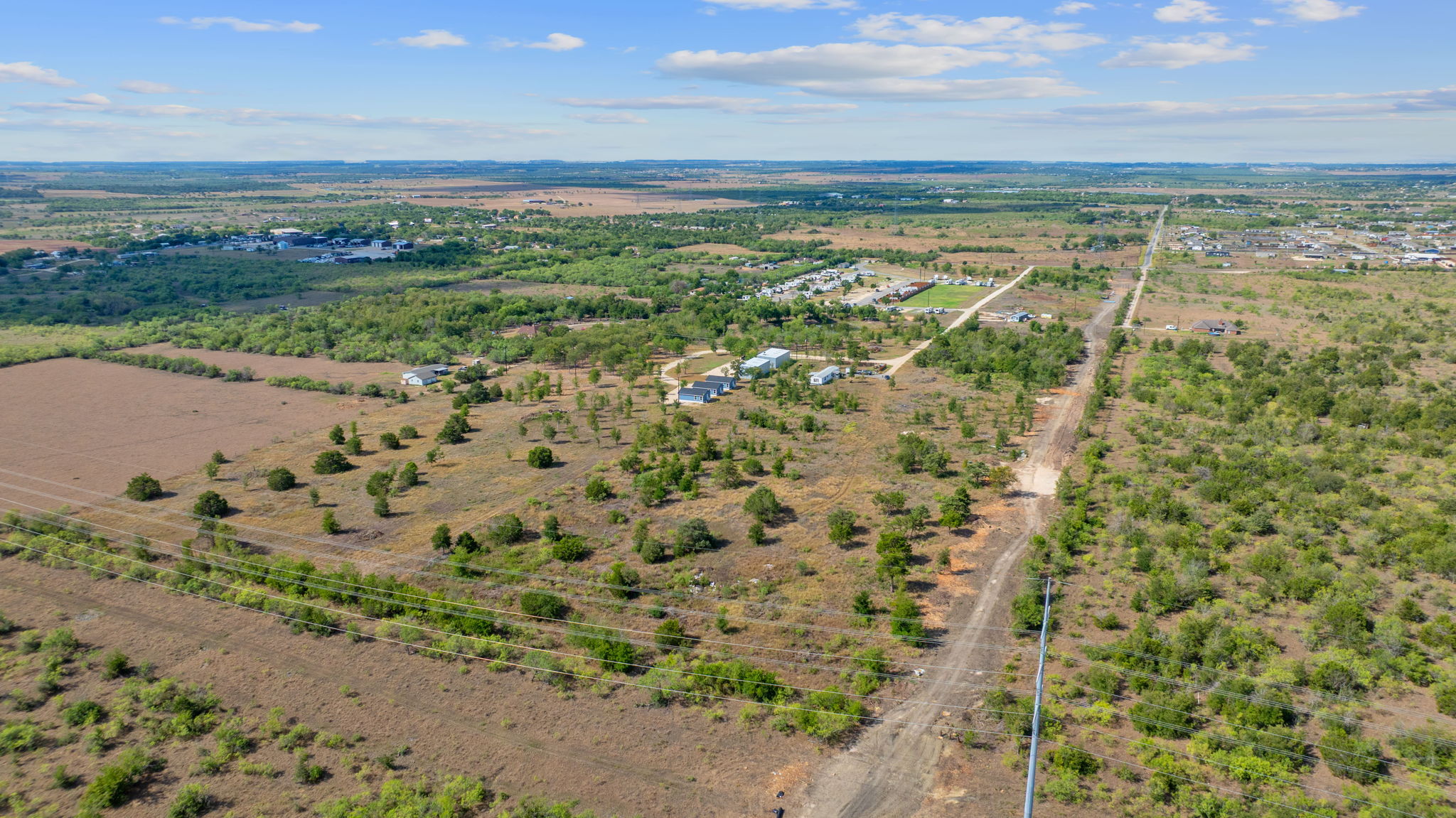 1087 Schubert Lane, Unit B Kyle, TX 78640 - Photo 9 of 19 Aerial view of sparsely populated area