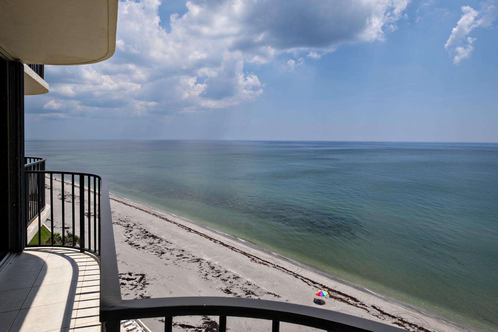 100 South Beach Road, Unit 1002 Tequesta, FL 33469 - Photo 12 of 16 Balcony North View