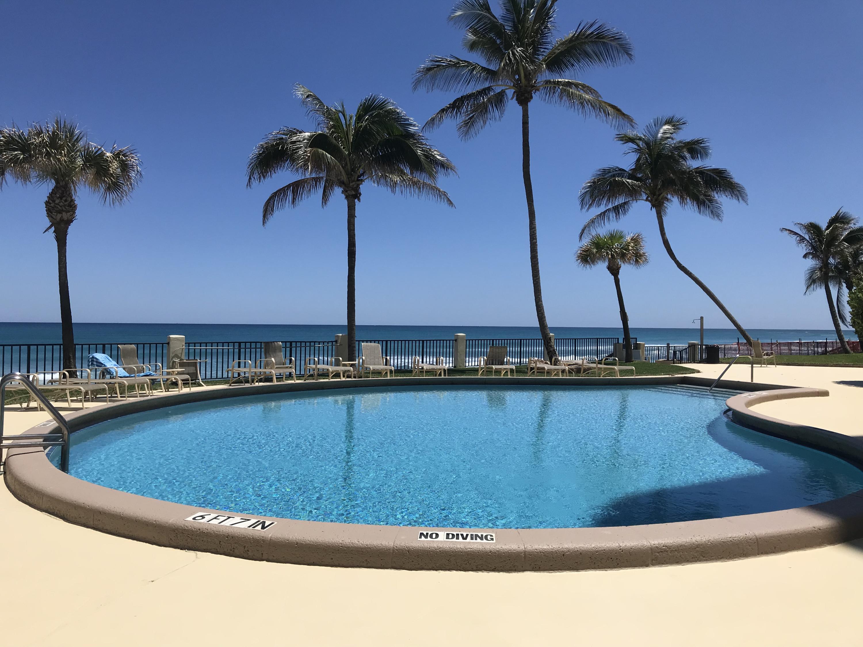 100 South Beach Road, Unit 1002 Tequesta, FL 33469 - Photo 15 of 16 Pool - View